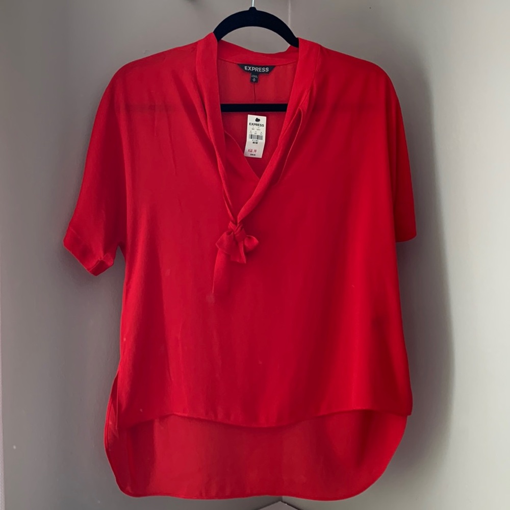 Womens Short Sleeve Blouse Top